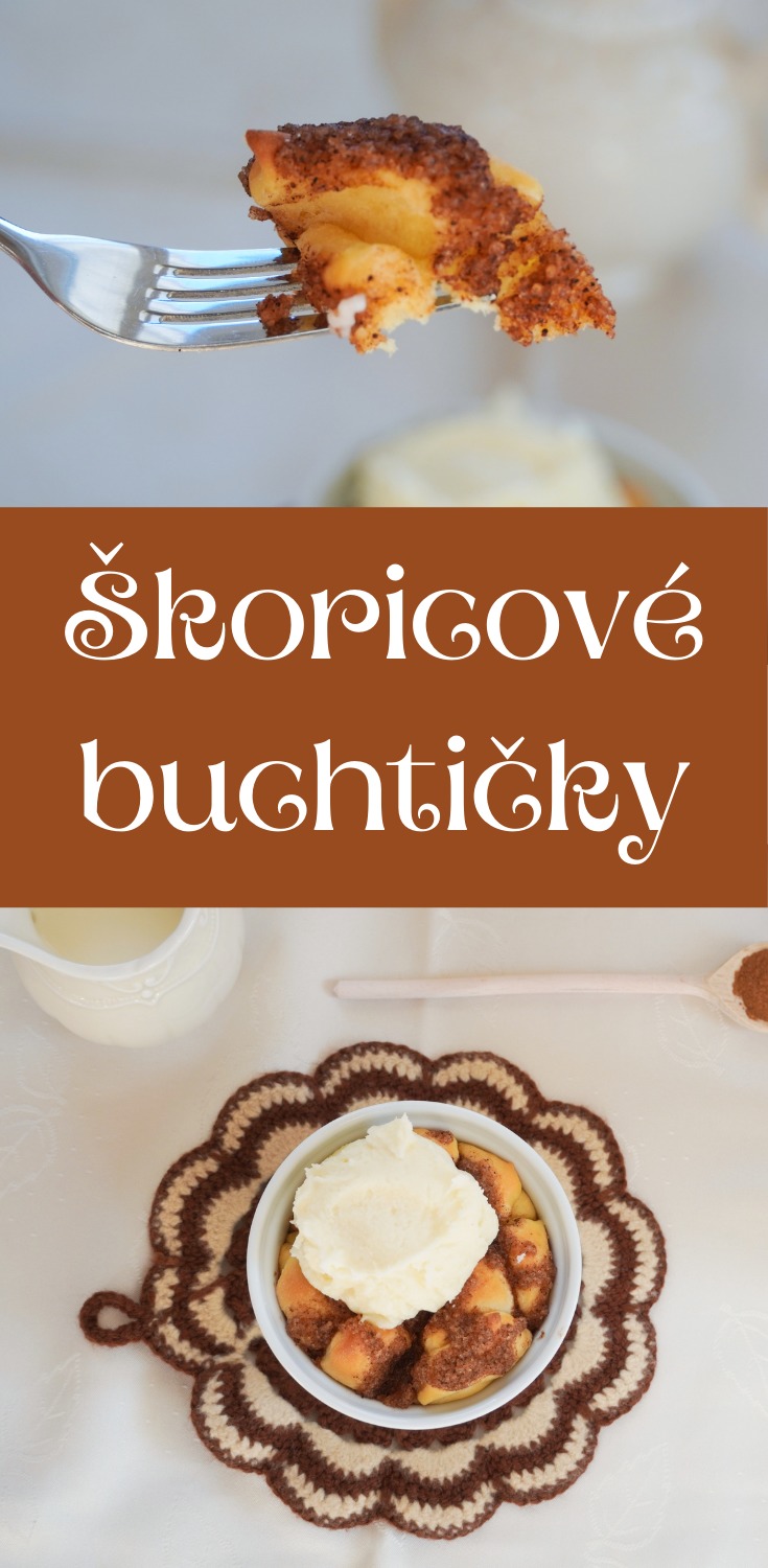 škoricové buchtičky (cinnamon melts)